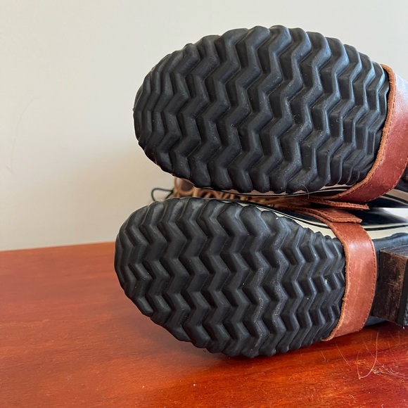 Sorel Conquest Carly II Tall Lace-Up Boot, Cognac/Tan/Black, 10 - Picture 10 of 12